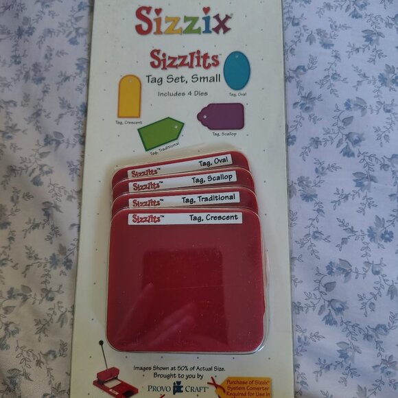 Sizzix Sizzlets: Tags - Picture 1 of 3